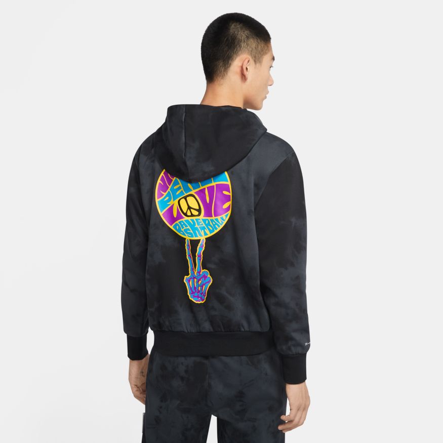 nike peace love basketball hoodie