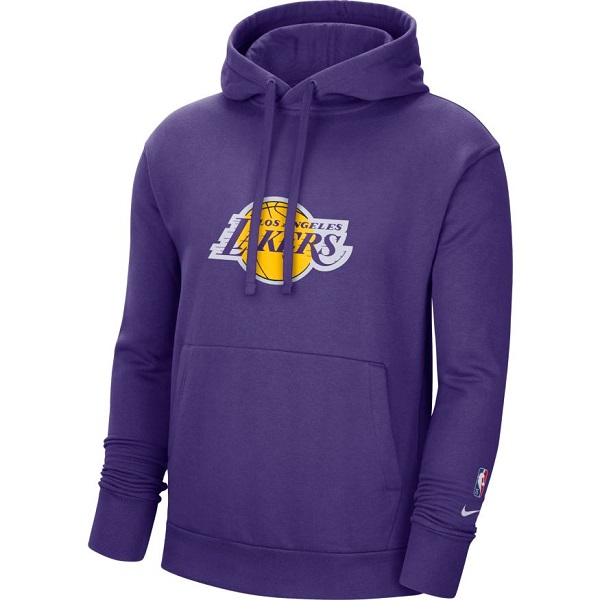 Los Angeles Lakers Older Kids' Nike NBA Fleece Pullover Hoodie. Nike CZ